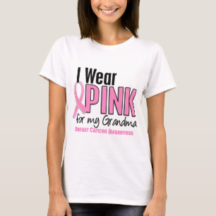 Ik Draag roze voor mijn oma 10 borstkanker T-shirt