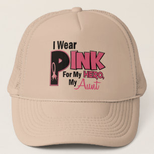 Ik Draag roze voor mijn tante 19 BORSTKANKER Trucker Pet