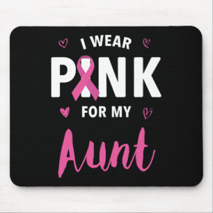 Ik Draag Roze Voor Mijn Tante Borstkanker Bewustzi Muismat