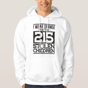 Ik Draag Sinaasappel voor de 215 gestolen kinderen Hoodie