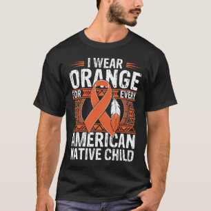 Ik Draag Sinaasappel voor elk Amerikaans kind T-shirt