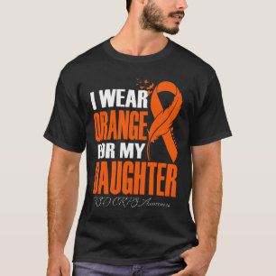 Ik Draag Sinaasappel voor mijn dochter RSD CRPS Aw T-shirt