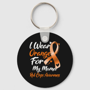 Ik Draag Sinaasappel voor mijn Mama RSD CRPS Aware Sleutelhanger