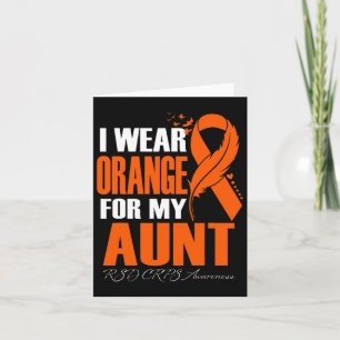 Ik Draag Sinaasappel voor mijn tante RSD CRPS Awar Kaart