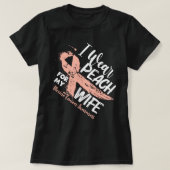 Ik Draag voor mijn kinderbewustzijn bij baarmoeder T-shirt (Design voorkant)