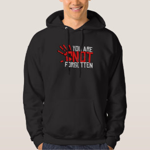 Ik Draag voor mijn zuster American Mmiw Hand Stole Hoodie