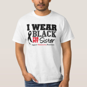 Ik Draag zwart voor mijn zuster T-shirt