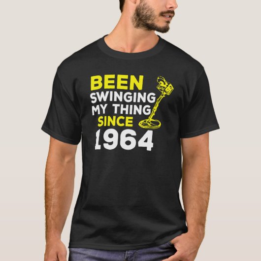 Ik draai al sinds 1964 met metaaldetector H T-shirt (Voorkant)