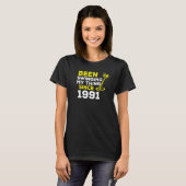 Ik draai al sinds 1991 met metaaldetector H T-shirt (Voorkant volledig)