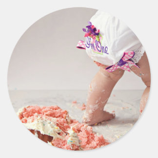 Ik draai er een! ronde sticker