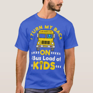 Ik draai mijn rug om op een buslading Kinderen T-shirt