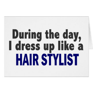 Ik dress op als een haarstollingslijst