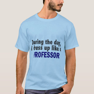 Ik dress op als professor t-shirt