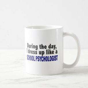 Ik dress op als schoolpsycholoog koffiemok