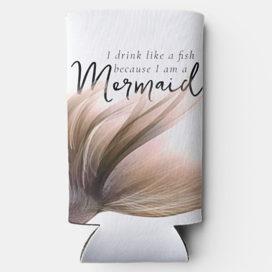 Ik Drink als een vis omdat ik een zeemeermin ben | (Achterkant)