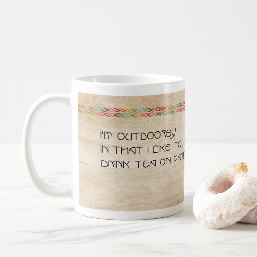 Ik Drink graag Thee in Londen Mok (Met donut)