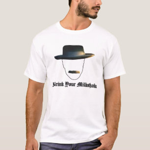Ik drink je T-shirt met milkshake