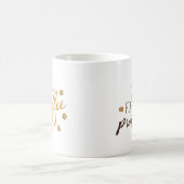 Ik Drink koffie ... Voor uw bescherming Koffiemok (Center)