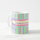 Ik Drink liever Champagne Coffee Mok (Voorkant links)