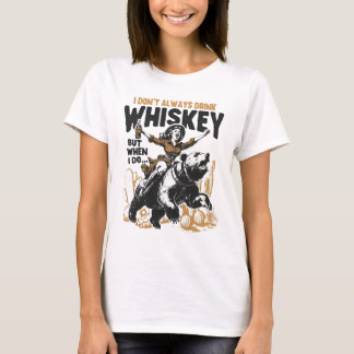 Ik Drink Niet Altijd Whiskey Berijd T-shirt