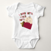 Ik Drink tot ik uitga Romper (Voorkant)