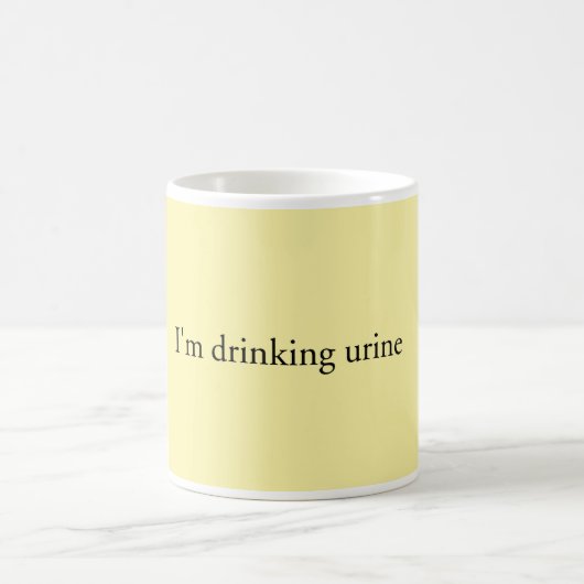 "Ik Drink Urine" Mok (Center)