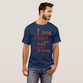 Ik Drink Zinfandel en ik weet dat Summer komt T-shirt (Voorkant volledig)