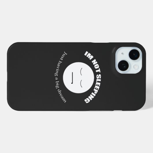 Ik droom groot! Case-Mate iPhone case (Achterkant (horizontaal))