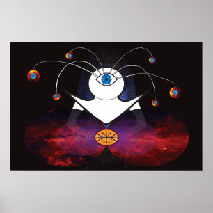 Ik droom Lucid Poster