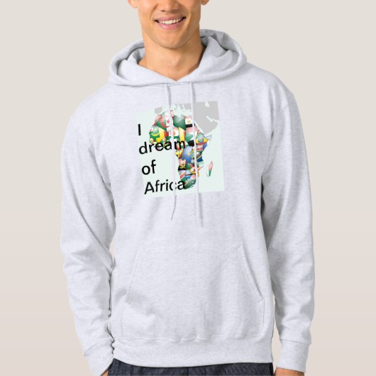 Ik droom van Afrika T-Shirt (Voorkant)
