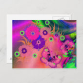 Ik droom van Butterflies Briefkaart (Voorkant / Achterkant)