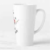Ik droom van een witte kerstlatte Mok (Rechts)