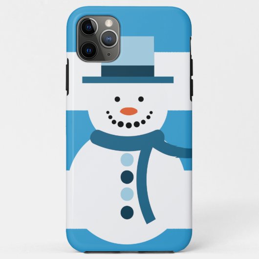 Ik droom van een witte wintersneeuwman Case-Mate iPhone case (Achterkant)