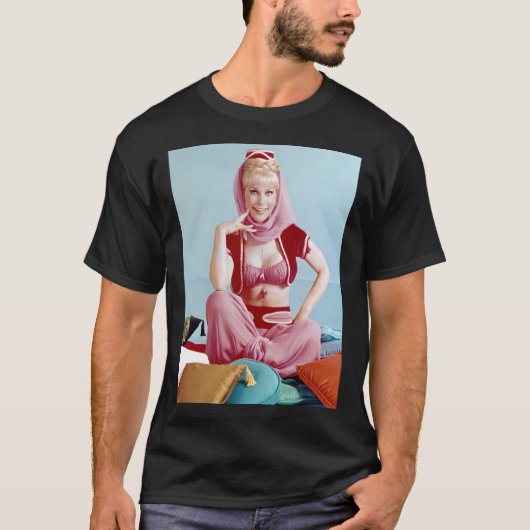 Ik droom van Jeannie - Barbara Eden T-shirt (Voorkant)