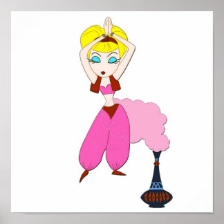 Ik droom van Jeannie Poster