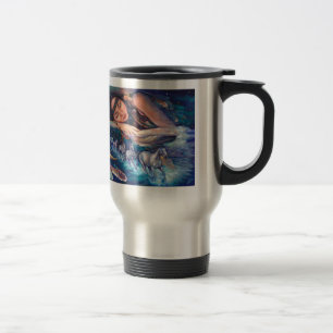 ik droom van paarden die mug trekken reisbeker
