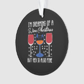 Ik droomde van een witte kerst, maar rood is ook ornament (voorkant)