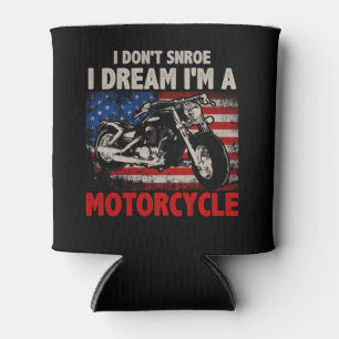 Ik durf niet te dromen dat ik een motorfiets ben blikjeskoeler