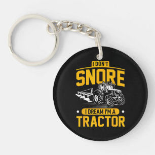 Ik durf niet te dromen dat ik een tractor ben - Fu Sleutelhanger