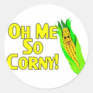 Ik dus Corny Ronde Sticker
