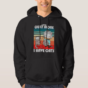 Ik duw nooit alleen met kantine Crochet aan voor C Hoodie