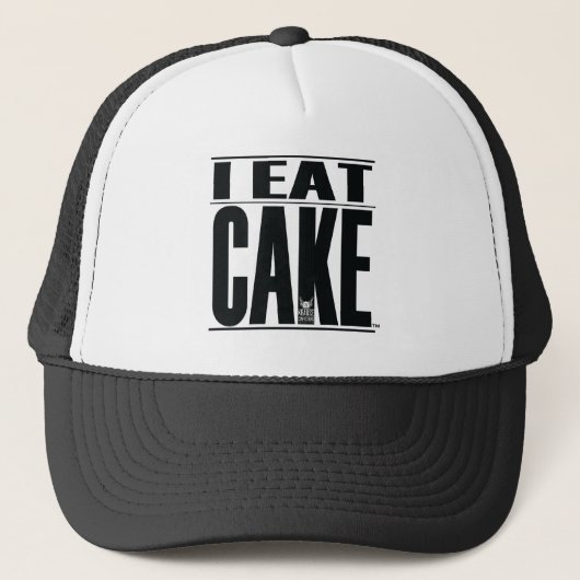 IK EAT CAKE Trucker hat Trucker Pet (Voorkant)