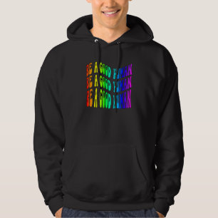 Ik een AI goede mens te cool Hoodie