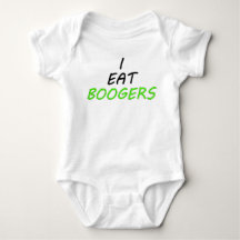 IK EET BOOGERS Baby Baby T-SHIRT