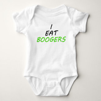 IK EET BOOGERS Baby Baby T-SHIRT