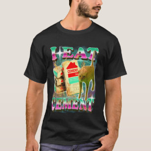 Ik Eet Cement Grappige Kat Meme Absurd Surreal Gen T-shirt