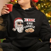 Ik eet de Cookie Funny Dirty Joke Kerstmis Hoodie
