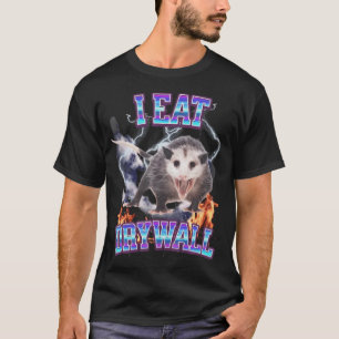 Ik eet gipsplaten Possum T-shirt
