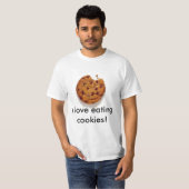 Ik eet graag koekjes! t-shirt (Voorkant volledig)