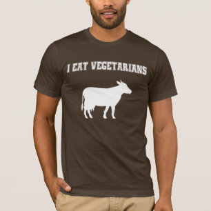 Ik eet groenten t-shirt